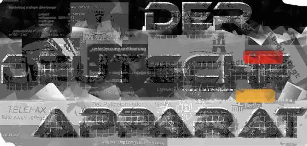 Einschreibungen aus der deutsche apparat