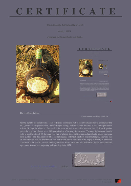 reentry 193301 Zertifikat